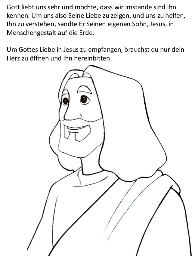 Die Geschichte Von Jesus Fur Kleine Kinder Malbuch