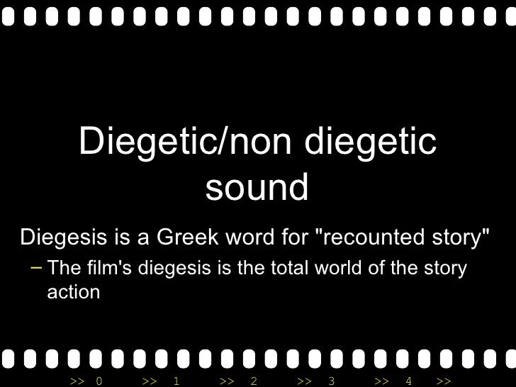 Diegetic Sound Production