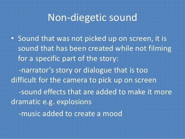 Diegetically Diegetic Sound And Non-Diegetic Sound: What’S The Difference? – NAPJLY