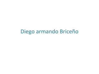 Diego armando Briceño
 