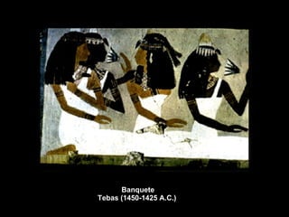 Banquete Tebas (1450-1425 A.C.)   