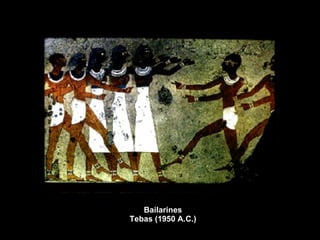 Bailarines Tebas (1950 A.C.) 