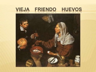 VIEJA FRIENDO HUEVOS