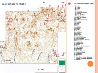 GIACIMENTI DI FERRO
 