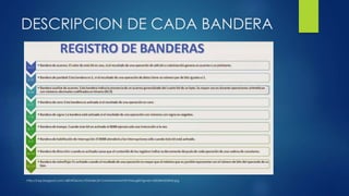 DESCRIPCION DE CADA BANDERA
http://2.bp.blogspot.com/-a8THFDsrLNc/VDSAdkLDh1I/AAAAAAAAAYE/YMougIDYgm4/s1600/BANDERAS.jpg
 