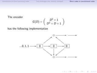 Error-Correcting codes: Application of convolutional codes to Video ...