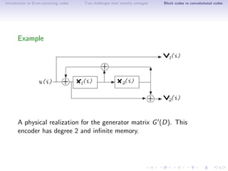 Error-Correcting codes: Application of convolutional codes to Video ...