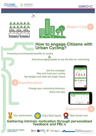 How to Engage citizens with urban cycling