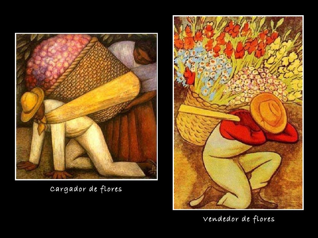 Equipar Amasar celestial el cargador de flores diego rivera Talentoso
