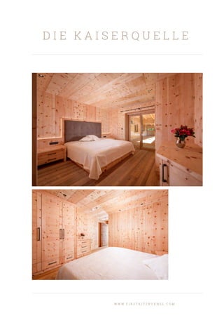 D I E K A I S E R Q U E L L E
W W W . F I R S T K I T Z B U E H E L . C O M
 