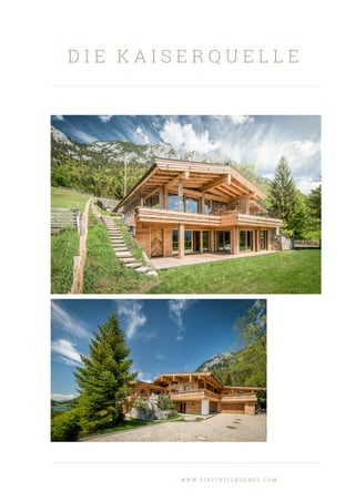 D I E K A I S E R Q U E L L E
W W W . F I R S T K I T Z B U E H E L . C O M
 
