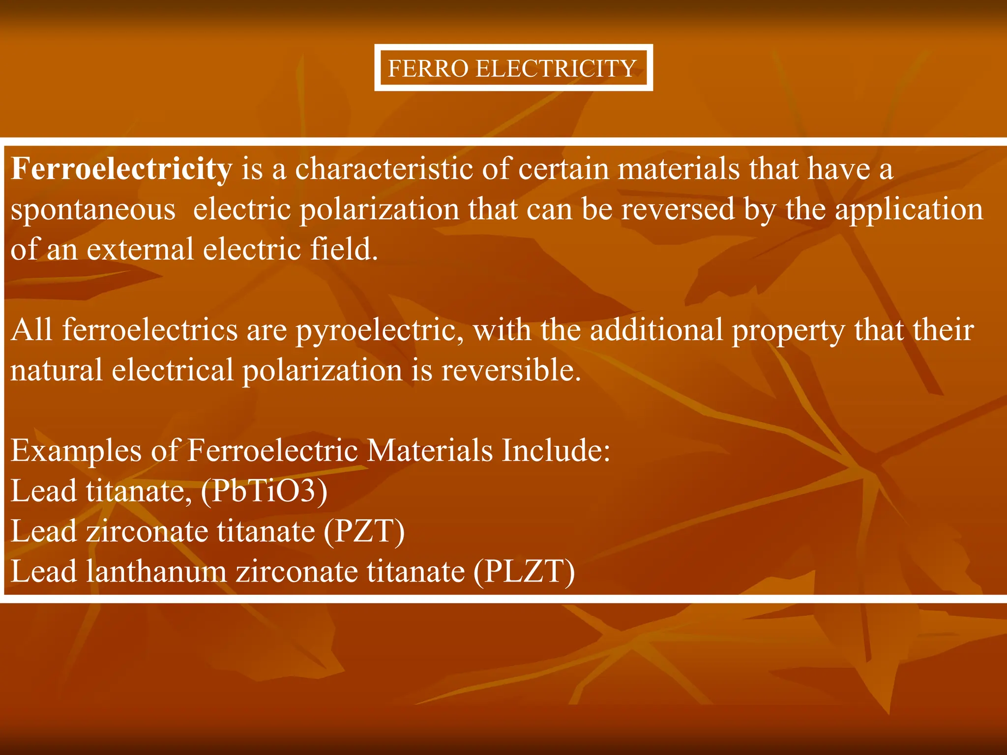 DielectricsDielectricsDielectricsDielectricsDielectrics | PPT