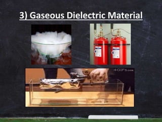3) Gaseous Dielectric Material
 