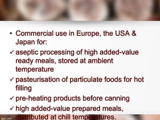 Dielectric , Ohmic and Infrared Heating
