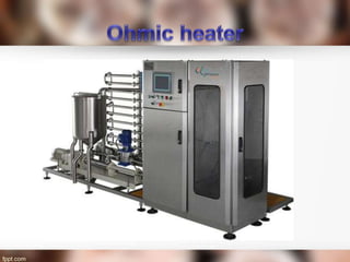 Dielectric , Ohmic and Infrared Heating