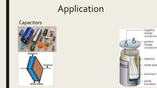 Application
Capacitors
 