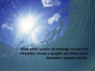 Dielli jalldeze krasniqi