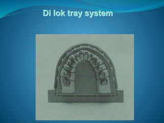 Di lok tray system
 
