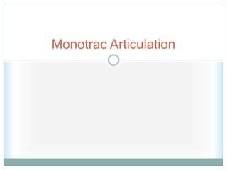 Monotrac Articulation
 