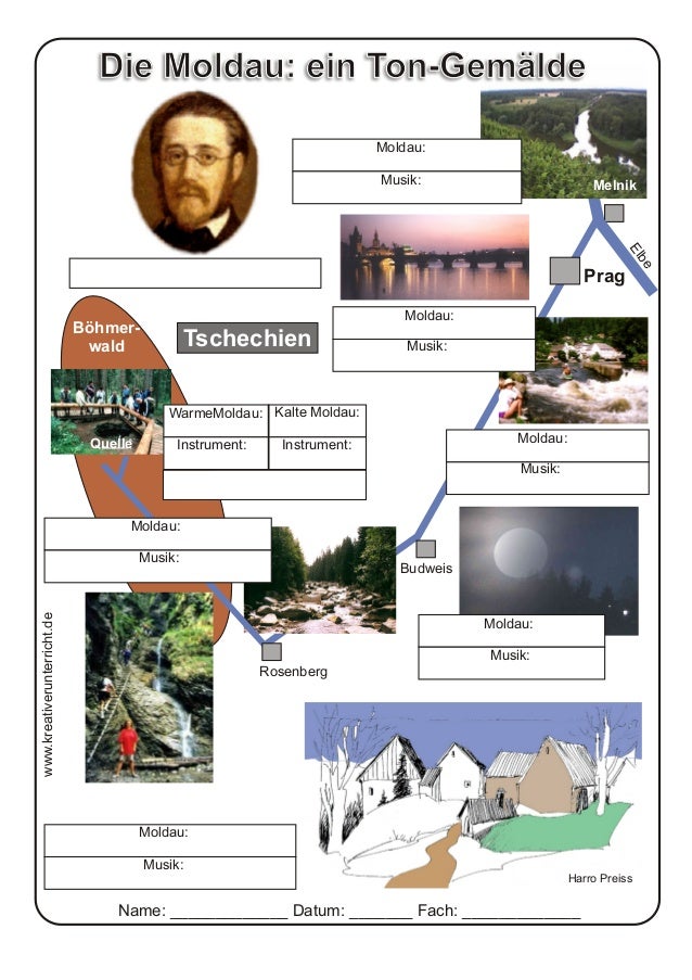 Die Moldau Grundschule Arbeitsblätter Kostenlos
 Die Moldau Grundschule Arbeitsblätter Kostenlos Natur und Leben