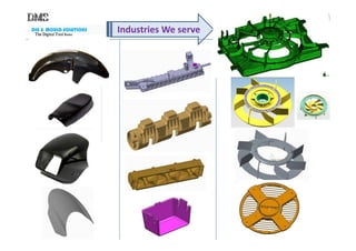 DIE & MOULD SOLUTIONS
The Digital ToolThe Digital ToolThe Digital ToolThe Digital Tool RoomRoomRoomRoom
Industries We serve
 