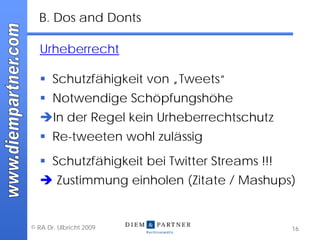 Diem Partner Mfg Twitter In Der Unternehmenskommunikation Slide 16