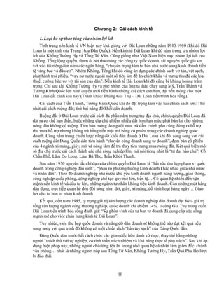 10
Chương 2: C i cách kinh t
1. Lo i b s thao túng c a nhóm l i ích
Tình tr ng n n kinh t VN hi n nay khá gi ng v i ðài Loan nh ng năm 1940-1950 (khi ñó ðài
Loan là m t t nh c a Trung Hoa Dân Qu c). N n kinh t ðài Loan khi ñó n m trong tay nhóm l i
ích c a Kh ng Tư ng Hy và T ng T Văn. Cũng gi ng như Vi t Nam hi n nay, nhóm l i ích c a
Kh ng, T ng l ng quy n, tham ô, h t thao túng các công ty qu c doanh, tài nguyên qu c gia vơ
vét vào túi riêng ñ n n m các ngân hàng, “chuy n tr ng tâm tư b n nhà nư c sang kinh doanh ti n
t vàng b c và ñ u cơ”. Nhóm Kh ng, T ng khi ñó cũng áp d ng các chính sách vơ t n, vét s ch,
phát hành trái phi u, “vay n nư c ngoài m t s ti n l n ñ ăn chi t kh u và trưng thu ñ các lo i
thu , cư ng b c vơ vét tài s n c a dân”. N n kinh t ðài Loan khi ñó cũng b kh ng ho ng tr m
tr ng. Ch sau khi Kh ng Tư ng Hy và phe nhóm c a ông ta tháo ch y sang M , Tr n Thành và
Tư ng Kinh Qu c lên n m quy n m i ti n hành nh ng c i cách căn b n, ñ t n n móng cho m t
ðài Loan c t cánh sau này (Tham kh o: Phùng Gia Th – ðài Loan ti n trình hóa r ng).
C i cách c a Tr n Thành, Tư ng Kinh Qu c khi ñó ñ t tr ng tâm vào hai chính sách l n: Th
nh t c i cách ru ng ñ t; th hai nâng ñ kh i dân doanh.
Ru ng ñ t ðài Loan trư c c i cách ña ph n n m trong tay ñ a ch , chính quy n ðài Loan ñã
ñ t ra cơ ch h n ñi n, bu c nh ng ñi ch chi m nhi u ñ t hơn h n m c ph i bán l i cho nh ng
nông dân không có ru ng. Ti n bán ru ng do ngư i mua tr d n, chính ph cũng ñ ng ra h tr
thu mua h tr nhưng không tr b ng ti n m t mà b ng c phi u trong các doanh nghi p qu c
doanh. Cũng n m trong chi n lư c nâng ñ kh i dân doanh ðài Loan khi ñó, song song v i c i
cách ru ng ñ t ð ng Qu c dân ti n hành “chuy n công doanh sang tư doanh”, ñem bán c phi u
c a 4 ngành xi măng, gi y, m và nông lâm ñ tr thay ti n trưng mua ru ng ñ t. K t qu bi n m t
s ñi ch trư c c i cách thành các nhà công nghi p l n, mà n i ti ng nh t là “t ñ i hào ch ”: C
Ch n Ph , Lâm Do Long, Lâm Bá Th , Tr n Kh i Thanh.
Sau năm 1950 nguyên t c ch ñ o c a chính quy n ðài Loan là “h t s c thu h p ph m vi qu c
doanh trong công nghi p dân sinh”, “phân rõ phương hư ng kinh doanh khác nhau gi a nhà nư c
và nhân dân”. Theo ñó doanh nghi p nhà nư c ch y u kinh doanh ngành năng lư ng, giao thông,
công nghi p qu c phòng, công nghi p ch t o quy mô l n, ti n t … Có quan h nhi u ñ n v n
m nh n n kinh t và ñ u tư l n, nh ng ngành tư nhân không ti n kinh doanh. Còn nh ng m t hàng
dân d ng, tr c ti p quan h ñ n ñ i s ng như: d t, gi y, xi măng, ñ sinh ho t hàng ngày… Giao
h t cho tư b n tư nhân kinh doanh.
K t qu , ñ n năm 1985, t tr ng giá tr s n lư ng các doanh nghi p dân doanh ñ t 86% giá tr
t ng s n lư ng ngành công thương nghi p, qu c doanh ch chi m 14%. Hoàng Gia Th trong cu n
ðài Loan ti n trình hóa r ng ñánh giá: “S ph n vinh c a tư b n tư doanh ñã cung c p s c s ng
m nh m cho vi c ch n hưng kinh t ðài Loan”.
Tuy nhiên, vi c thu h p qu c doanh và nâng ñ dân doanh s không th nào ñ t k t qu n u
song song v i quá trình ñó không có m t chi n d ch “bàn tay s ch” c a ð ng Qu c dân.
ð ng Qu c dân trư c h t cách ch c các giám ñ c h u danh vô th c, thay th b ng nh ng
ngư i “thích thú v i s nghi p, có tinh th n trách nhi m và kh năng th c t ph trách”. Sau khi áp
d ng bi n pháp này, nh ng ngư i ch ñ ng tên ăn lương nh quan h cá nhân làm giám ñ c, chánh
văn phòng… nh t là nh ng ngư i núp sau T ng T Văn, Kh ng Tư ng Hy, Tr n Qu Phu l n lư t
b ñào th i.
 
