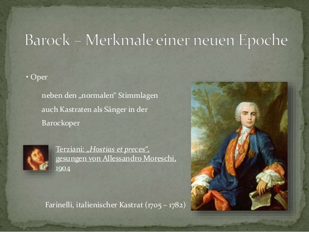 Merkmale Des Barock Musik Die Musik des Barock