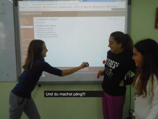 Und du machst päng!!! 
 