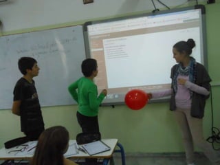 Die Nadel sagt zum Luftballon