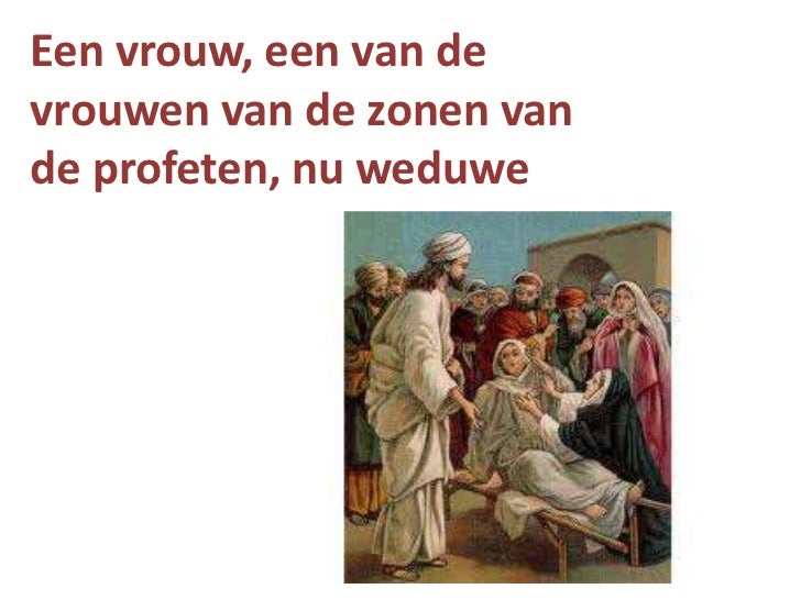 De weduwe en de stromende olie