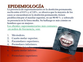 EPIDEMIOLOGÍA 