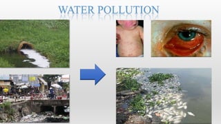 WATER POLLUTION
 