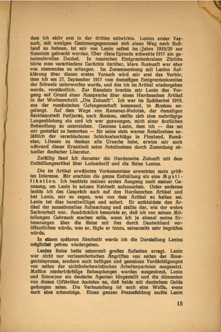 Die Reise Lenins durch Deutschland