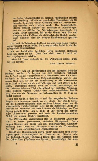 Die Reise Lenins durch Deutschland