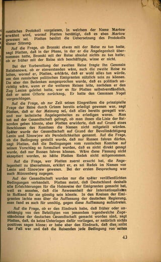 Die Reise Lenins durch Deutschland