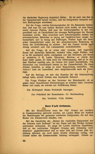 Die Reise Lenins durch Deutschland