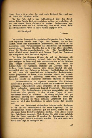 Die Reise Lenins durch Deutschland