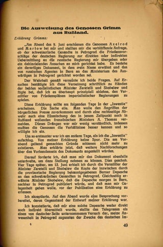 Die Reise Lenins durch Deutschland