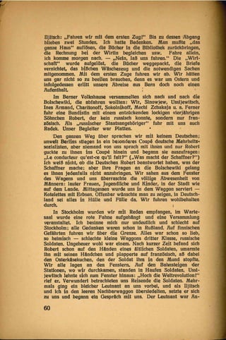 Die Reise Lenins durch Deutschland