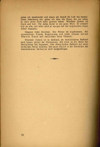 Die Reise Lenins durch Deutschland