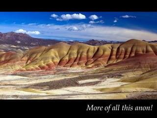 More of all this anon! 
 