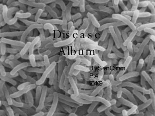 Disease Album By Sean Carreon P.4 20.4.09 