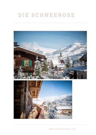 D I E S C H N E E R O S E
W W W . F I R S T K I T Z B U E H E L . C O M
 