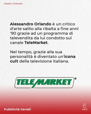 Diesel e la televendita trash