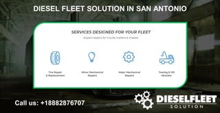 DIESEL FLEET SOLUTION IN SAN ANTONIO
Call us: +18882876707
 