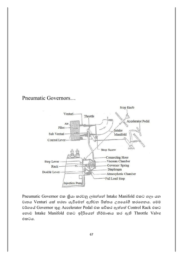 Diesel fuel system how it works sinhala PDF