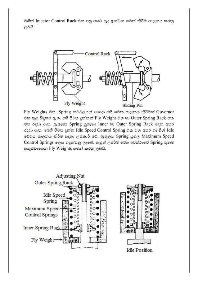 Diesel fuel system how it works sinhala