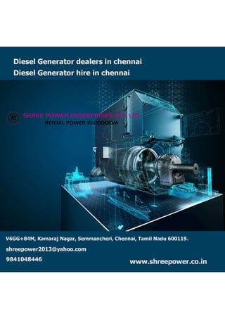 Diesel Generator dealers in chennai.pdf