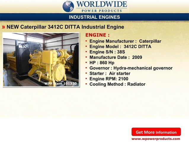 Diesel Generator Sets, Caterpillar XQ2000 Power Modules, Industrial ...